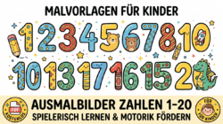 Zahlen von 1 bis 20