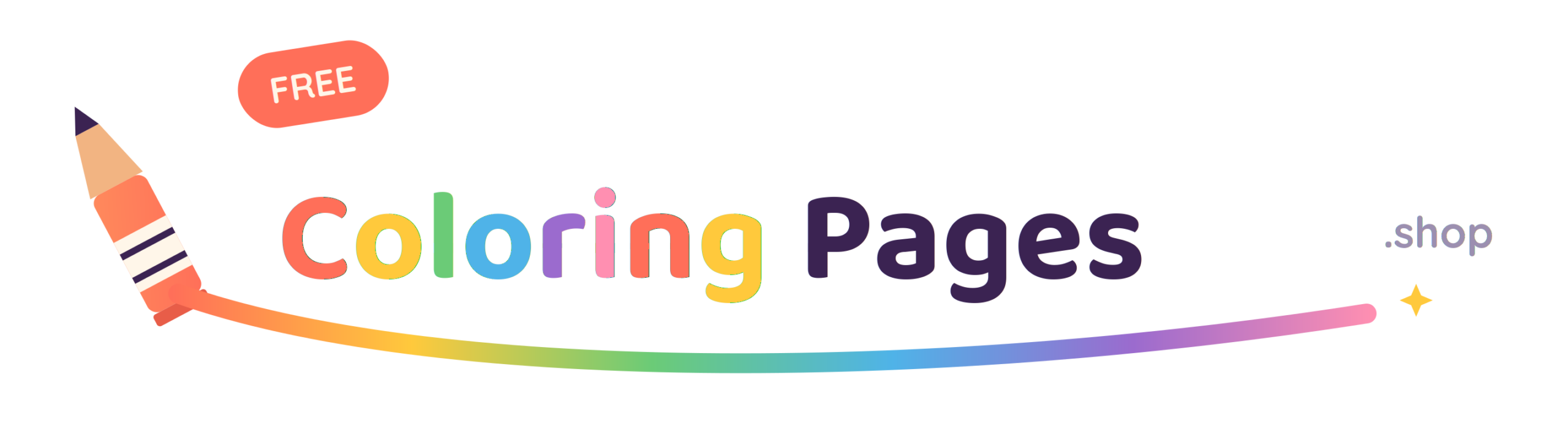 freecoloringpages logo